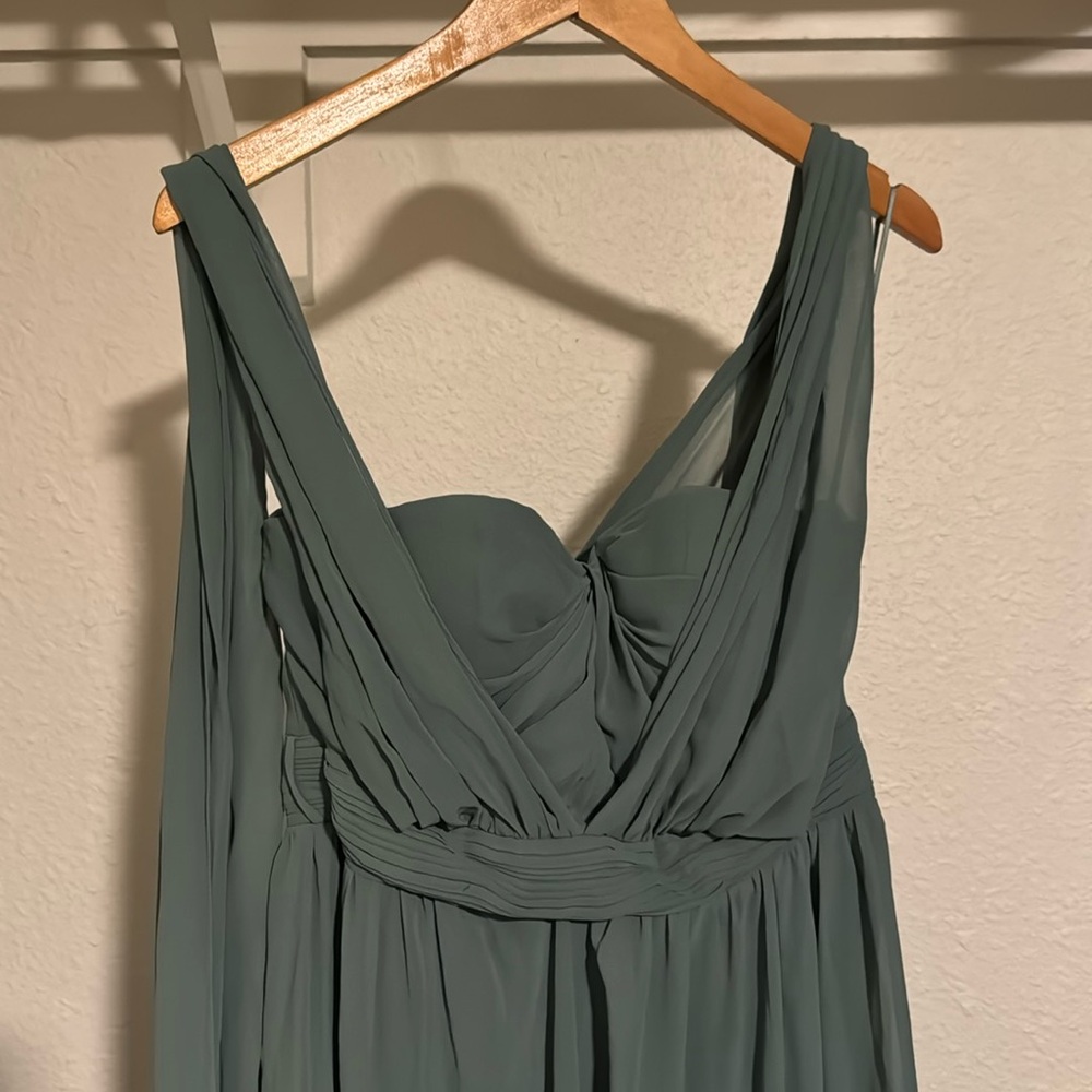 Birdy Grey - Grace Convertible Bridesmaids Dress - Sea Glass M